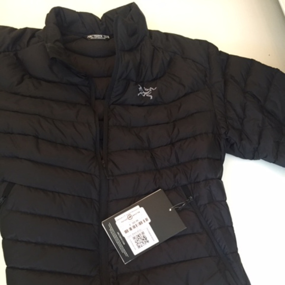 2 coats - Arc'teryx Orange Goretex &Black Down NEW - WOMENS - Picture 6 of 6